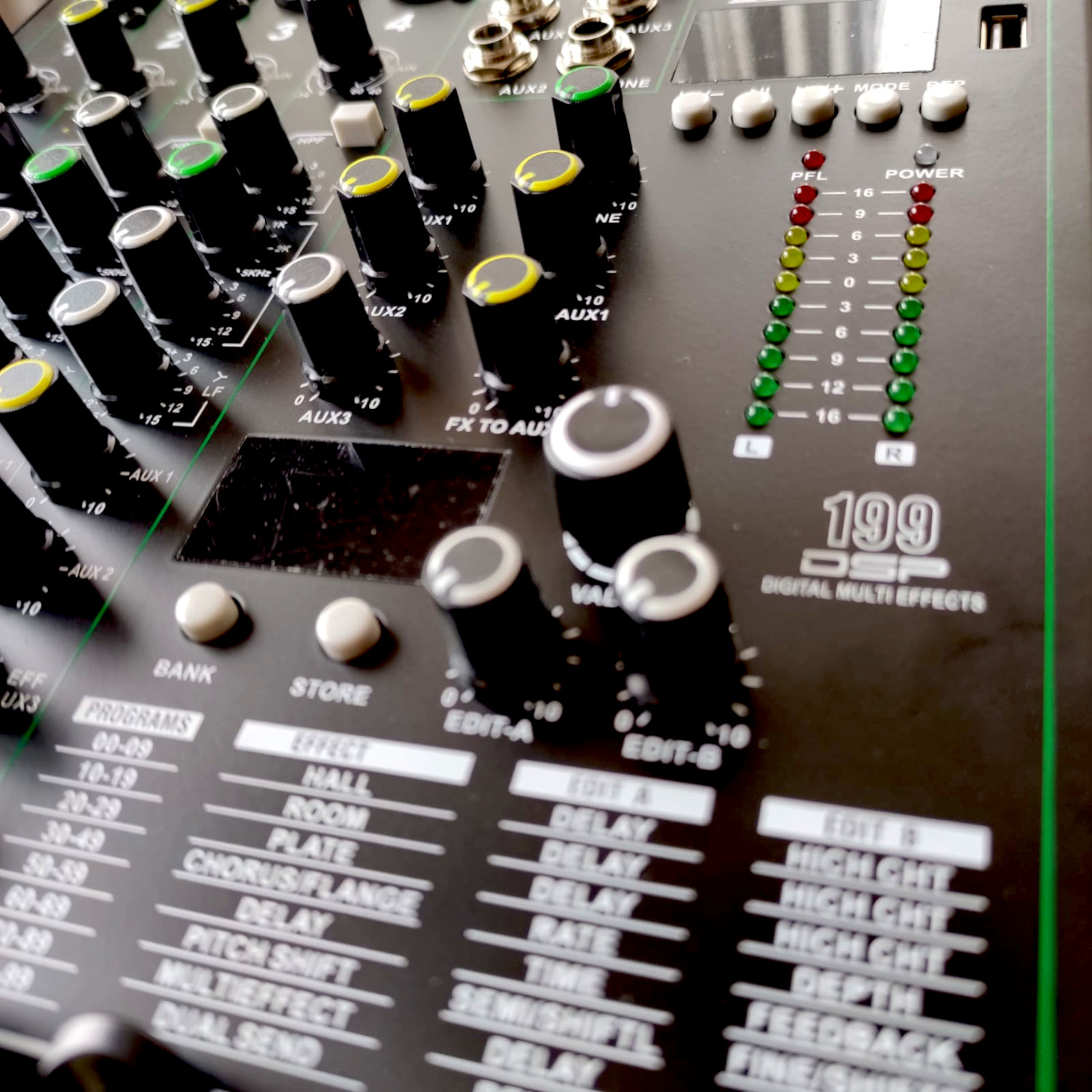 MIXER ANALOGO K-ACOUSTIC CON INTERFAZ KC 4 PRO - 2