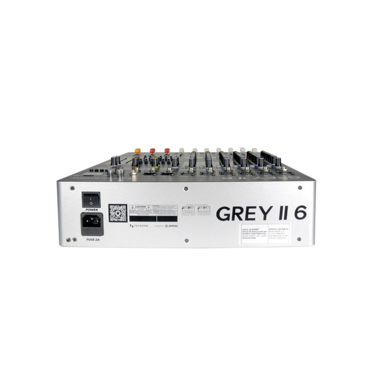 MIXER ANALOGO TECSHOW GREY II 6 - 3