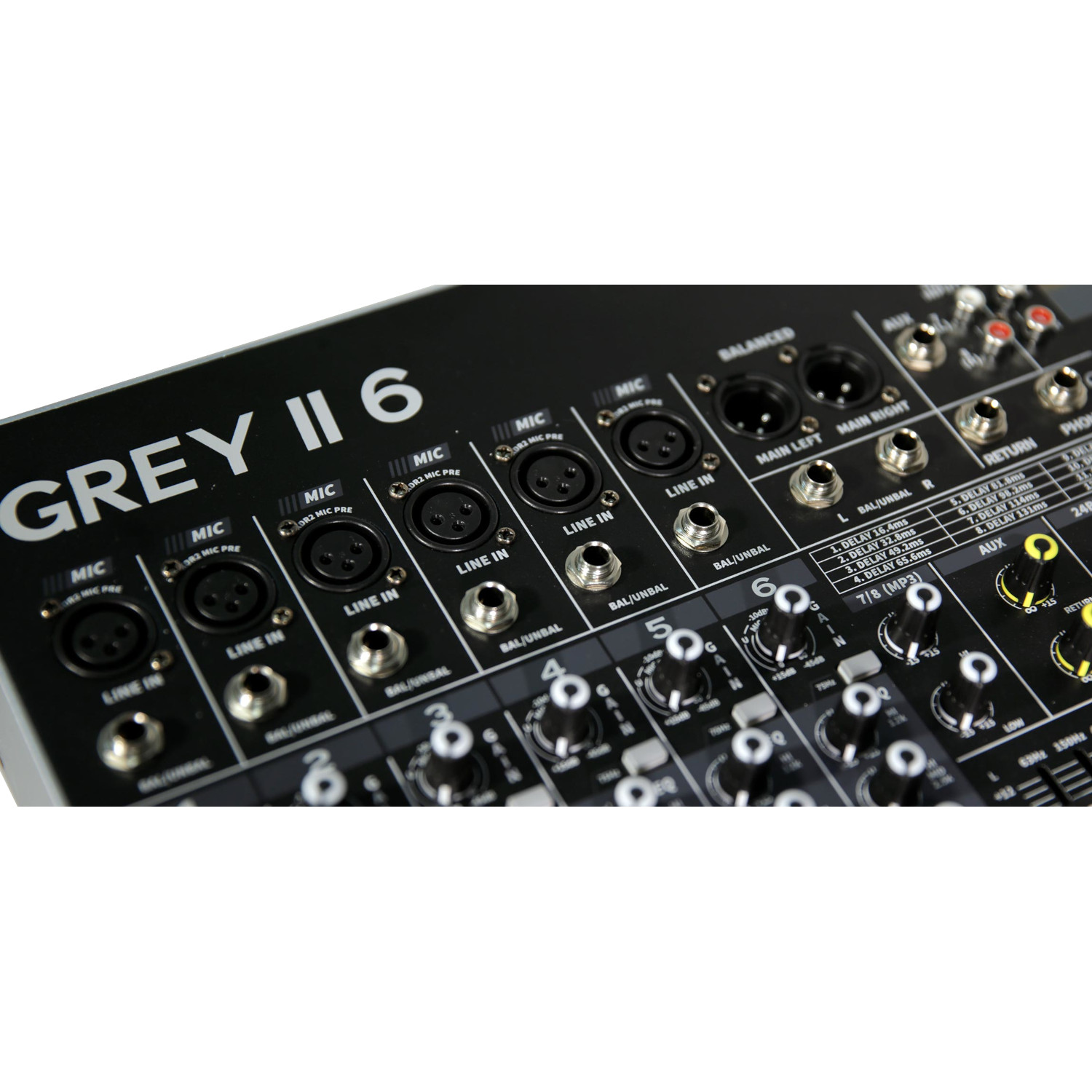MIXER ANALOGO TECSHOW GREY II 6 - 4