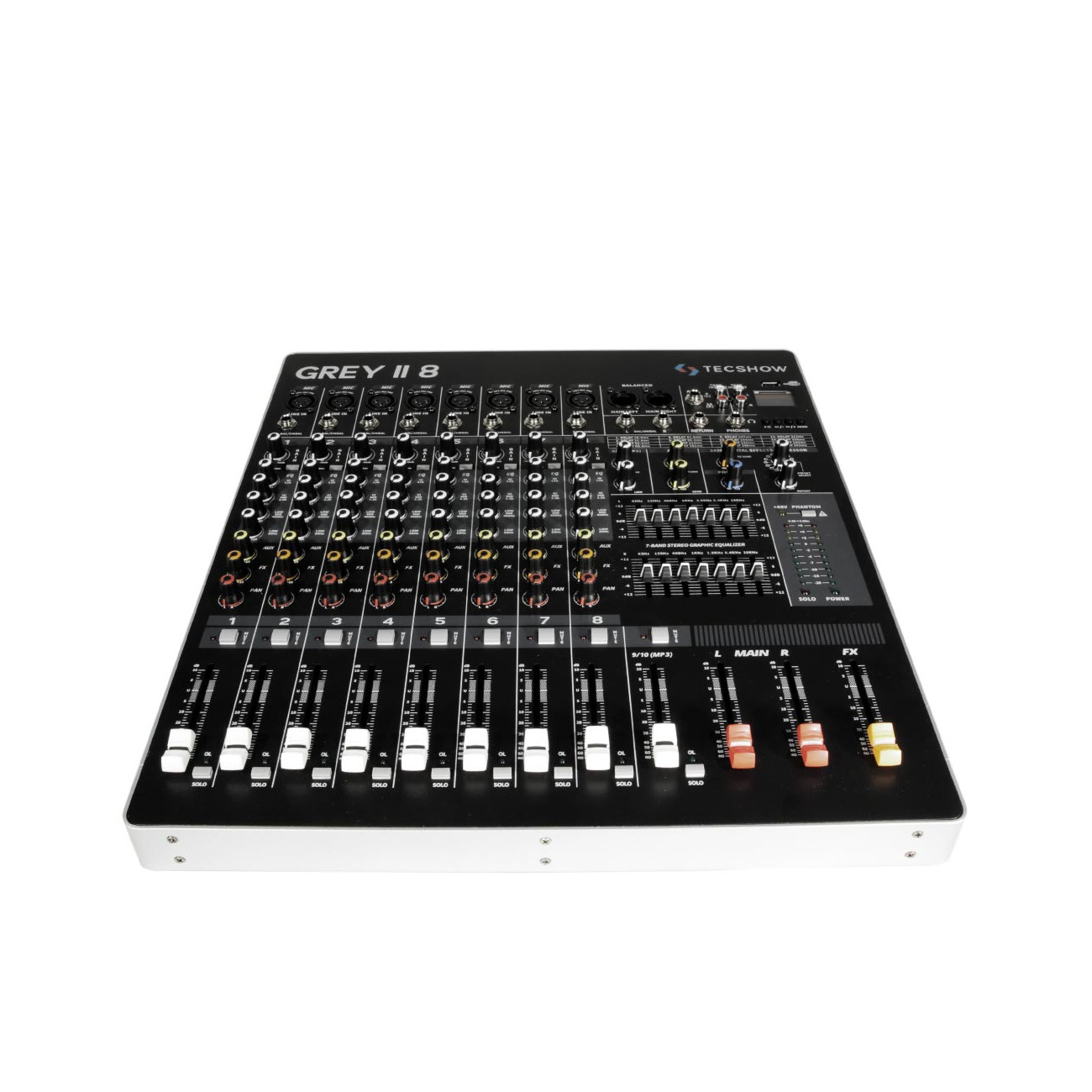 MIXER ANALOGO TECSHOW GREY II 8 - 1