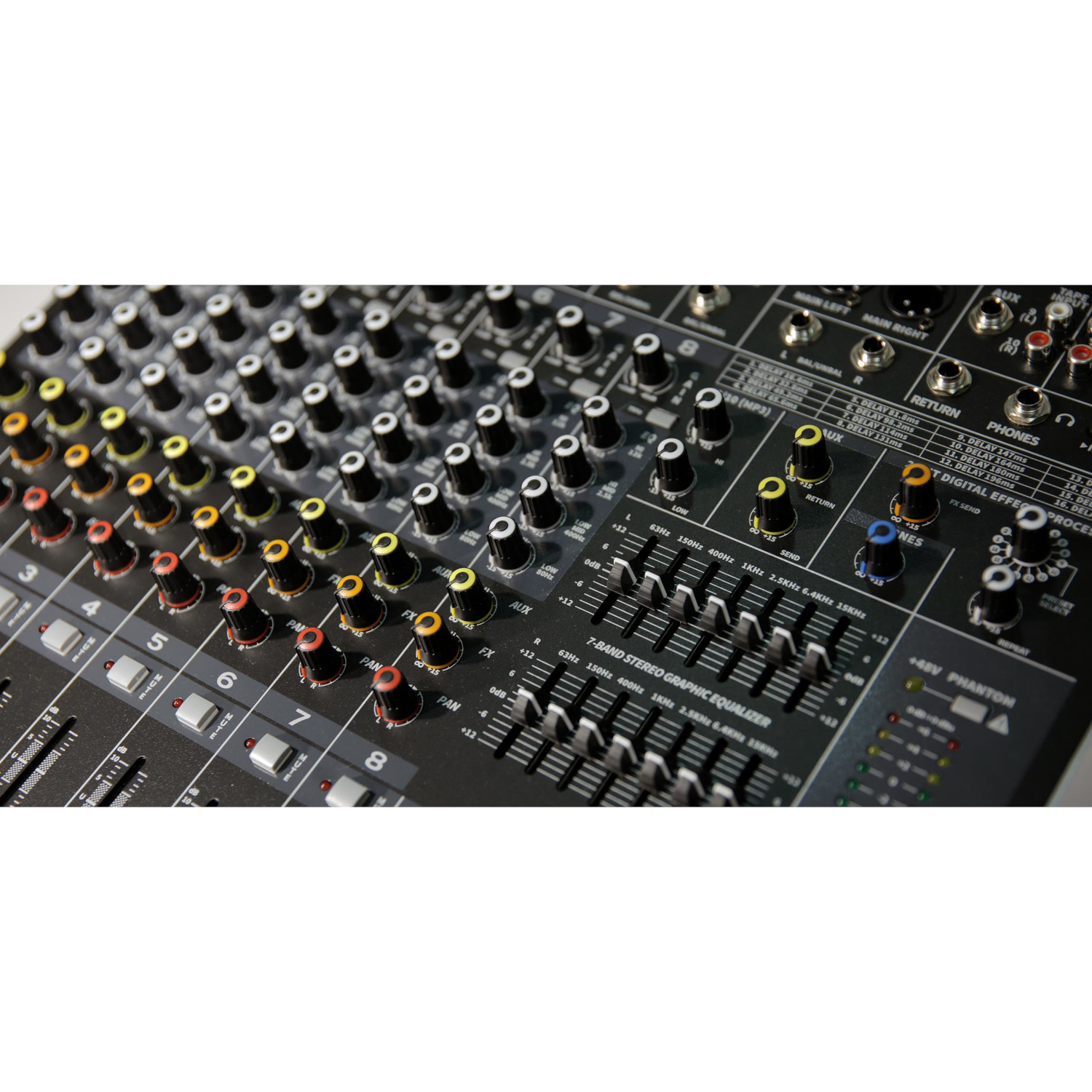 MIXER ANALOGO TECSHOW GREY II 8 - 5