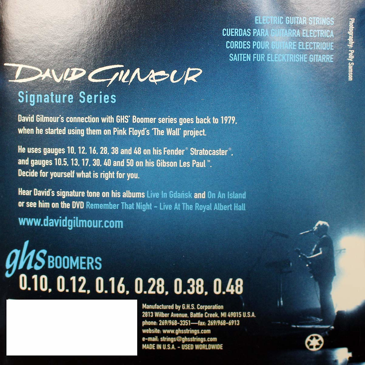 CUERDAS GUITARRA ELECTRICA GHS GB-DGF STRINGS - 2