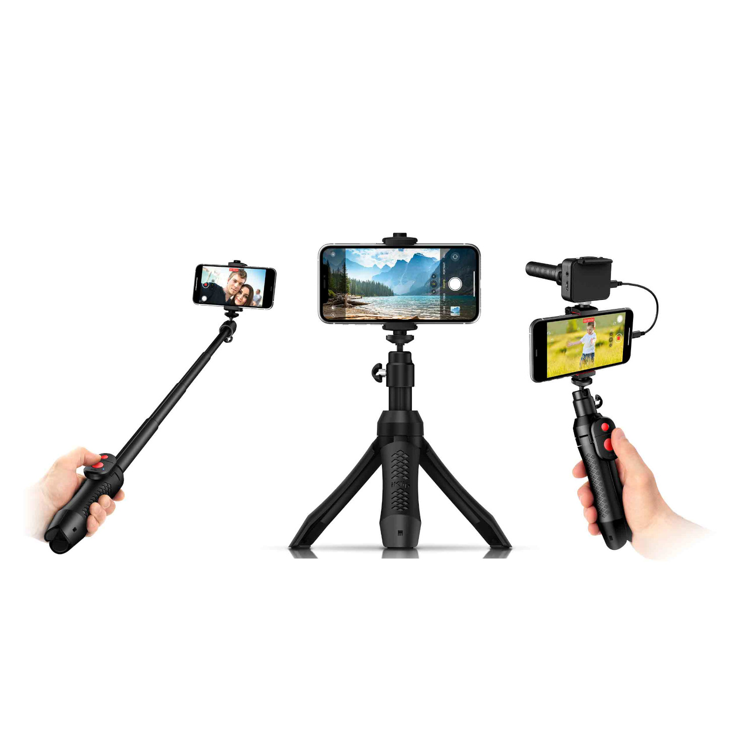 SOPORTE MULTIFUNCION SMARTPHONE IK MULTIMEDIA IKLIP GRIP PRO - 3