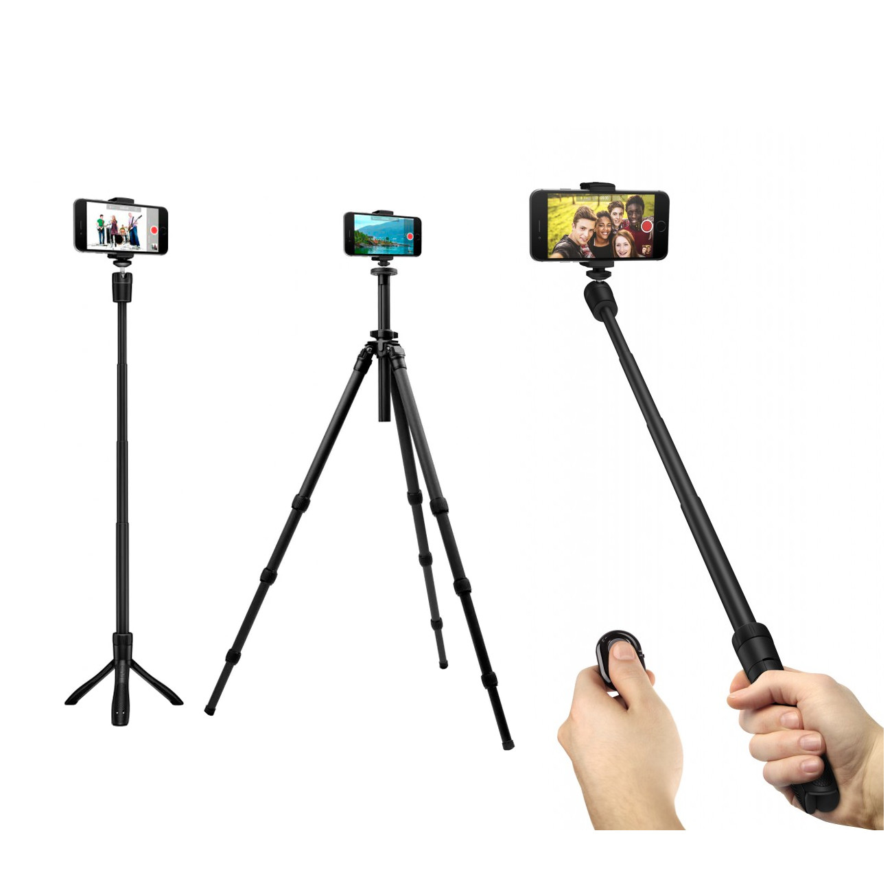 SOPORTE MULTIFUNCION SMARTPHONE IK MULTIMEDIA IKLIP GRIP - 4