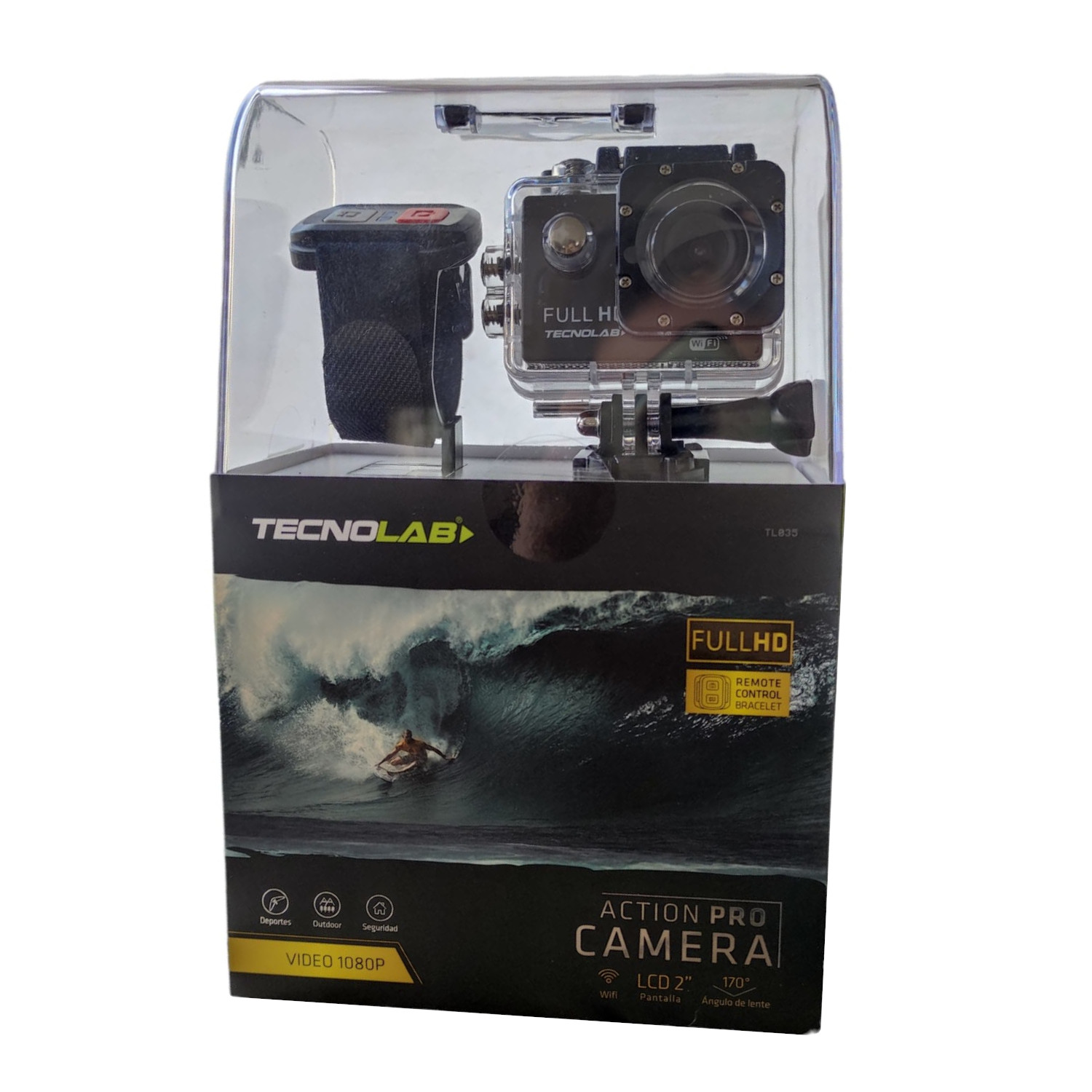 CAMARA DEPORTIVA FULL HD TECNOLAB ACTION PRO TL035 - 3