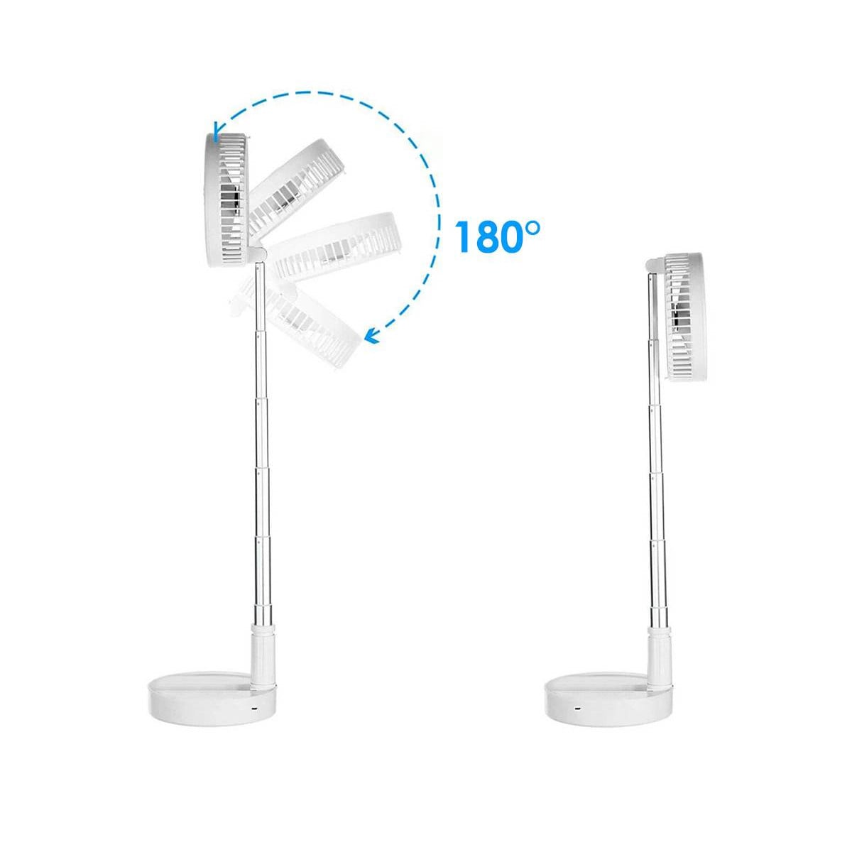 VENTILADOR AMAZING PORTATIL USB DE 8' TORNADO BLANCO - 3