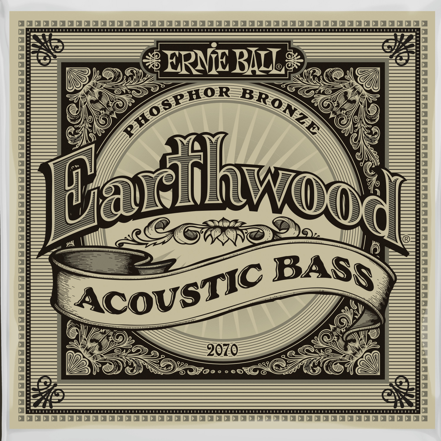 CUERDAS BAJO ACUSTICO ERNIE BALL EARTHWOOD PHOSPHOR BRONZE - 1