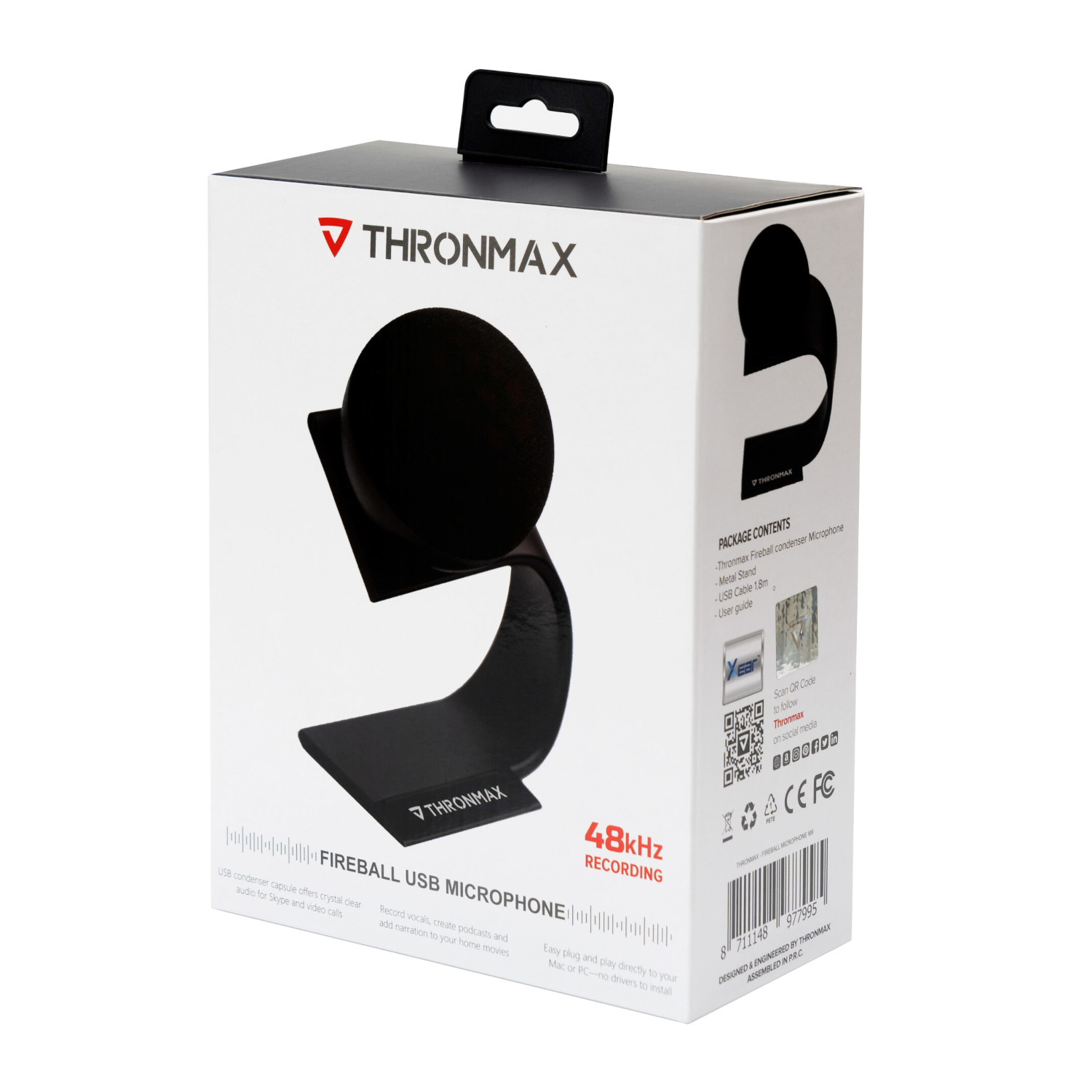 MICROFONO THRONMAX FIREBALL CONDENSADOR USB - 4