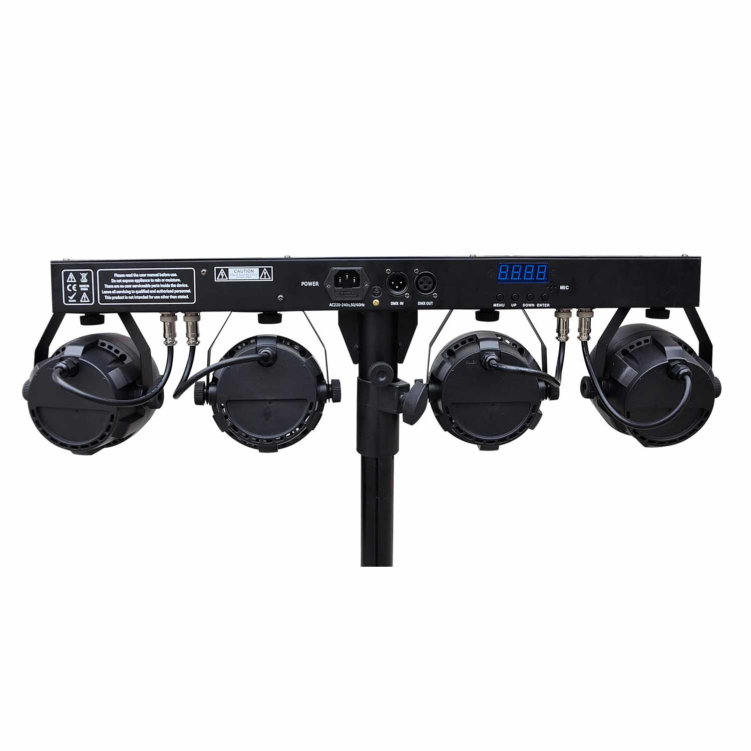 BARRA MLAB LUCES LED CON PEDESTAL STAND PAR LIGHT - 3