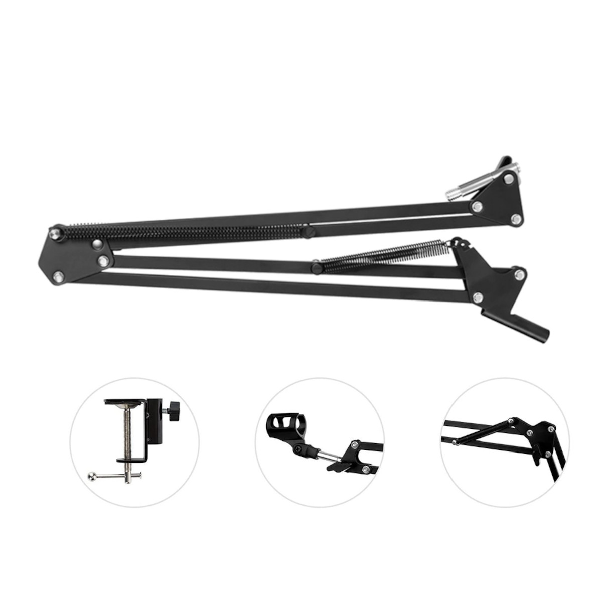 SOPORTE BRAZO ARTICULADO DBLUE PARA MICROFONO DBG787 - 3