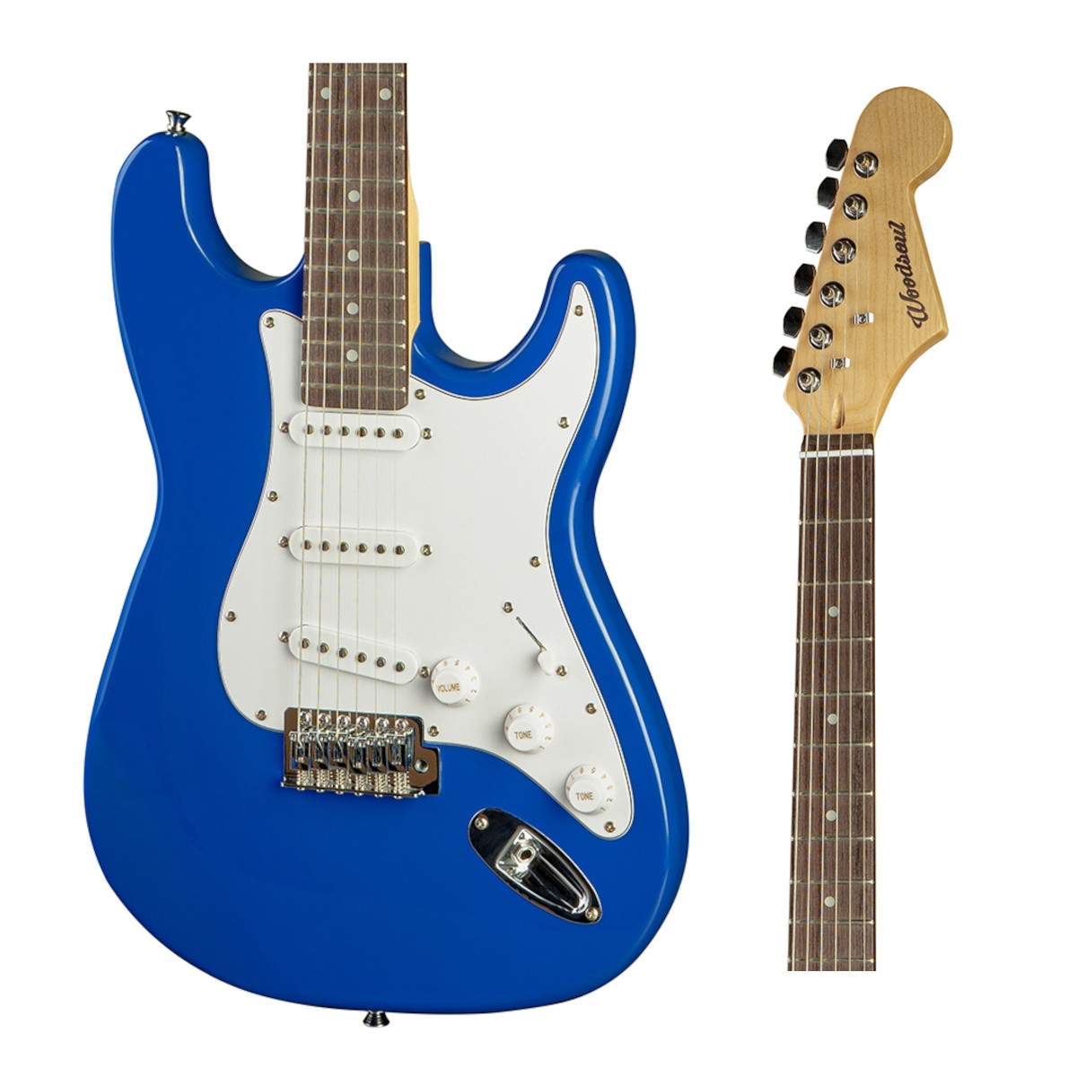 GUITARRA ELECTRICA WOODSTOCK WLG1 BL - 2