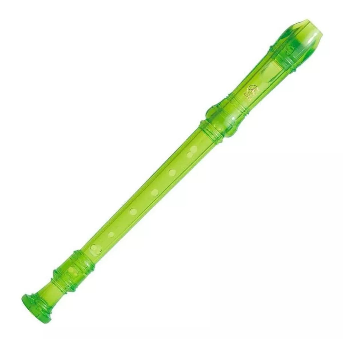 FLAUTA YAMAHA DULCE GERMANA TRANSLUCIDA YRS-20 GG VERDE - 1