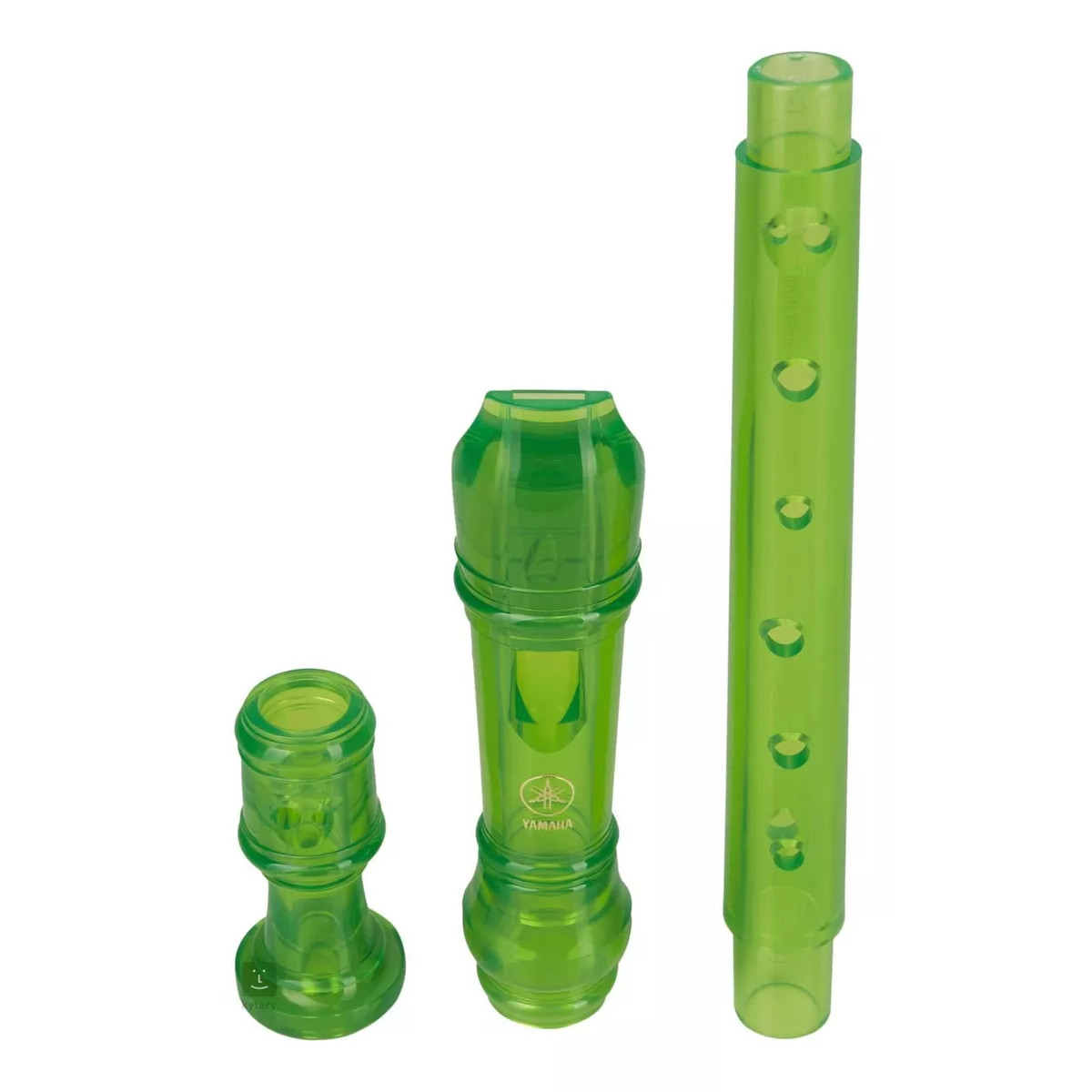 FLAUTA YAMAHA DULCE GERMANA TRANSLUCIDA YRS-20 GG VERDE - 3