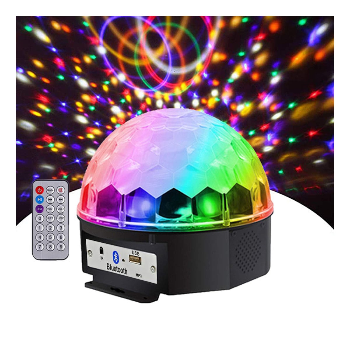 EFECTO DE LUZ FIDEK MAGIC BALL 3795 BT LED CON MP3 - 2