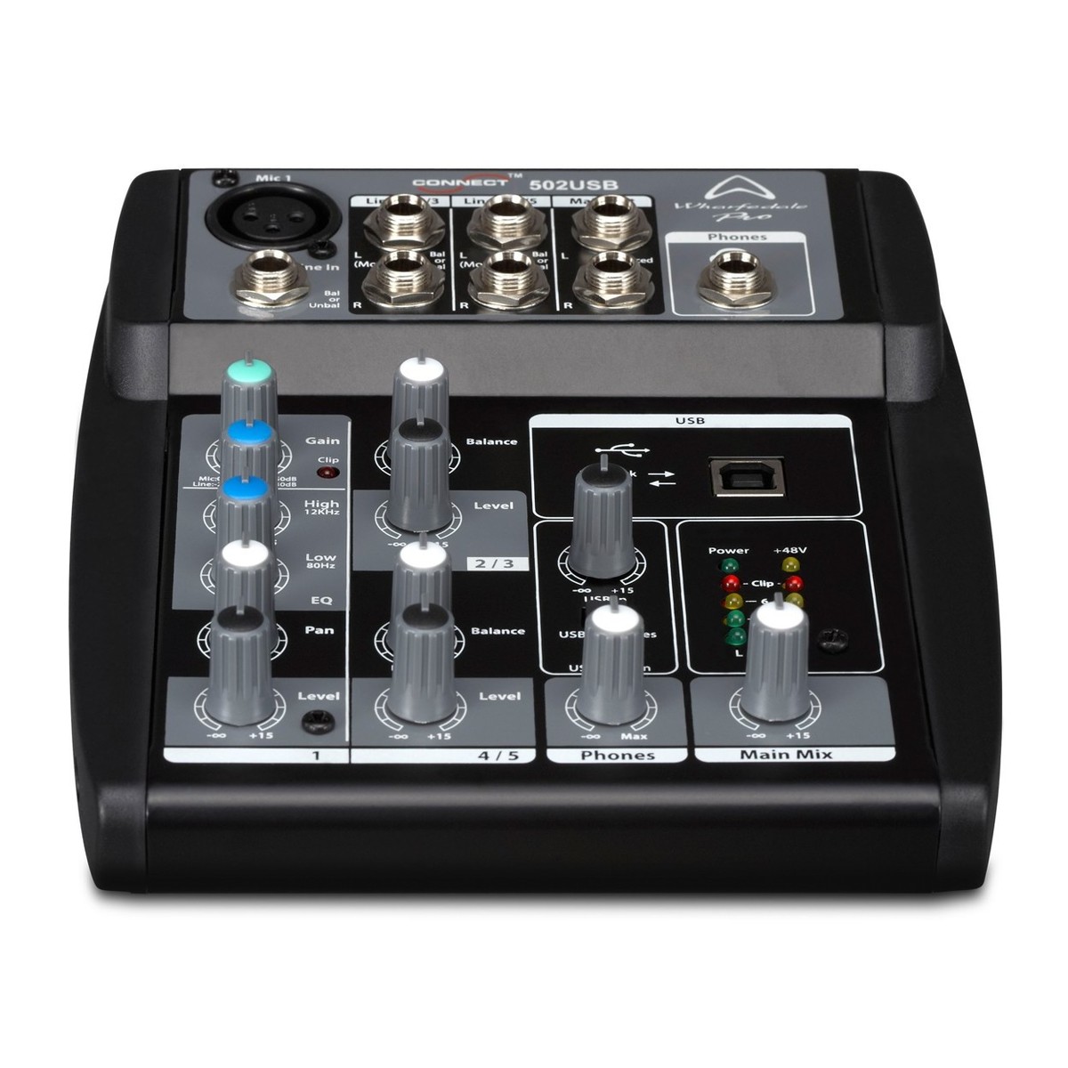 MIXER ANALOGO WHARFEDALE CONNECT 502USB - 2