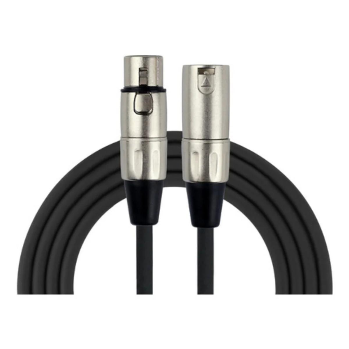 CABLE MICROFONO XLR 15 MTS KIRLIN MPC-280-15M/BK - 2