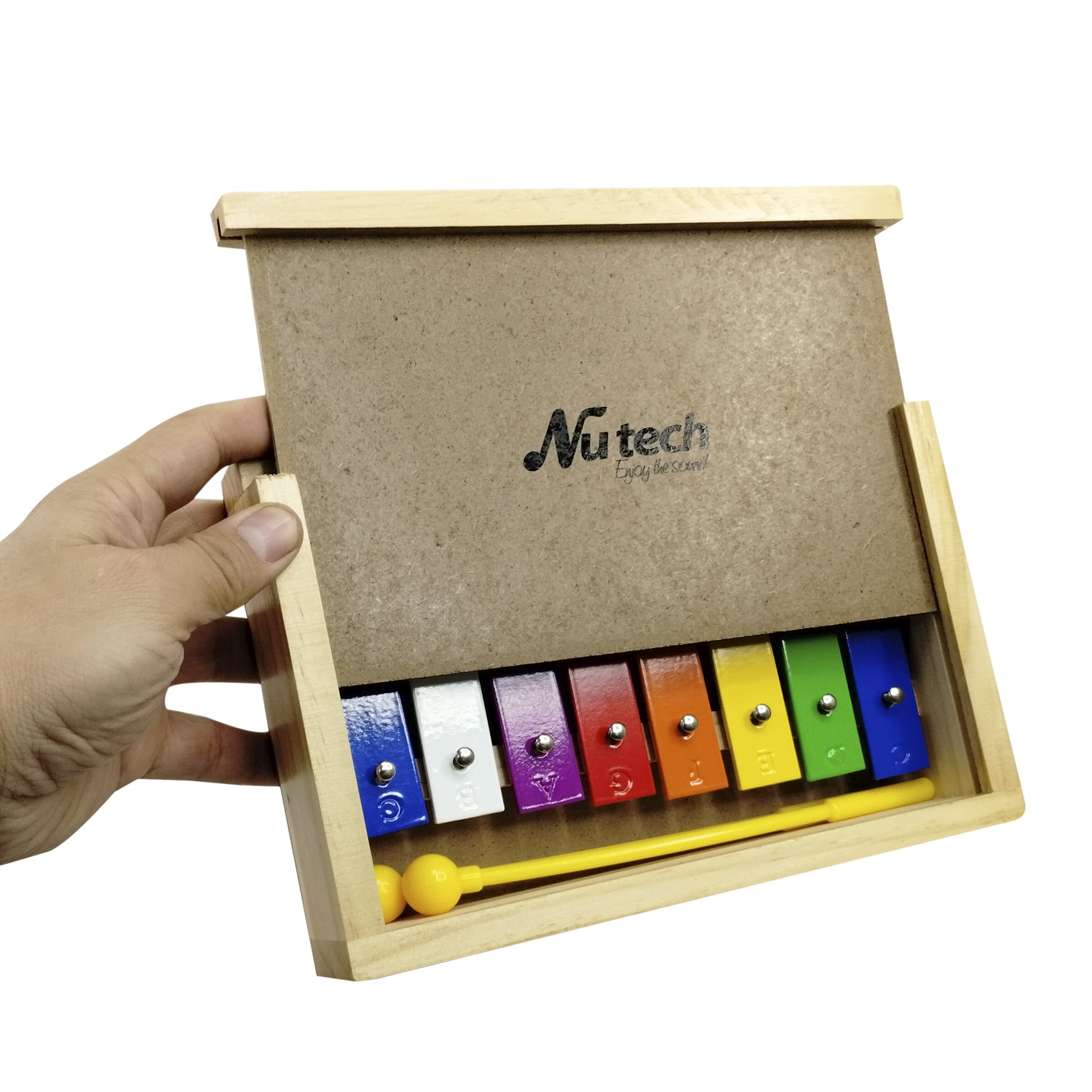 METALOFONO 8 NOTAS COLORES NUTECH 5937 - 2