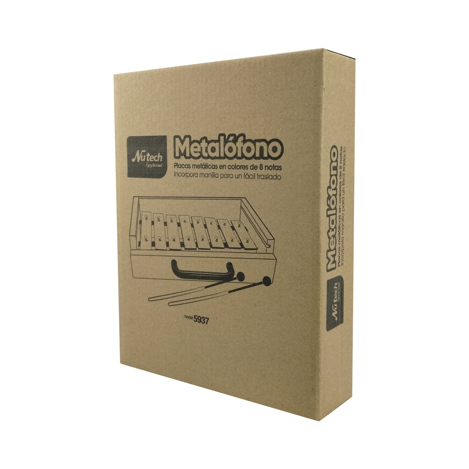 METALOFONO 8 NOTAS COLORES NUTECH 5937 - 3