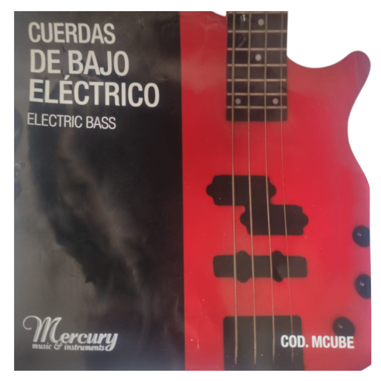 CUERDAS PARA BAJO MERCURY ELECTRICO MCUBE - 1