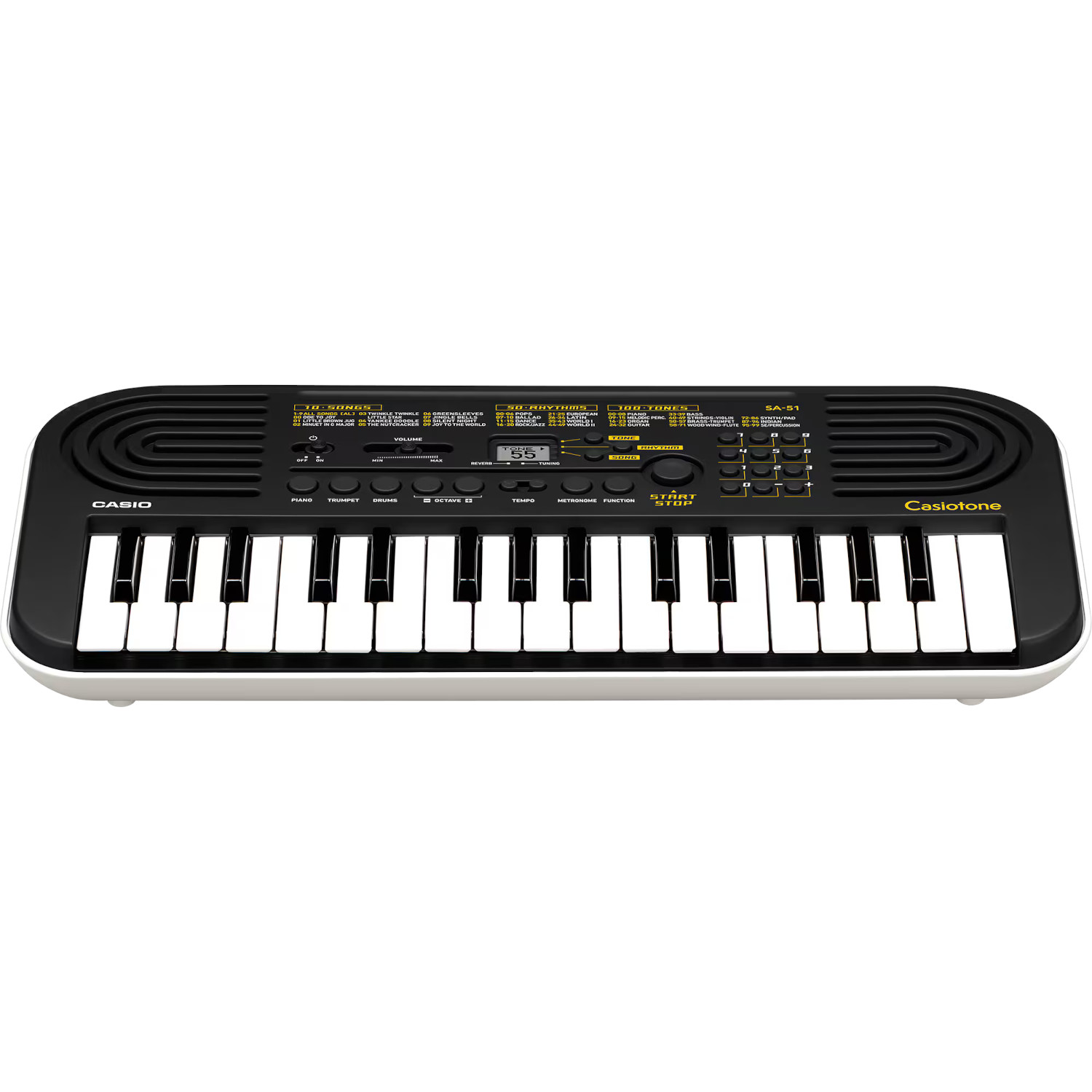 TECLADO CASIO INFANTIL SA-51 CON FUENTE PODER - 2