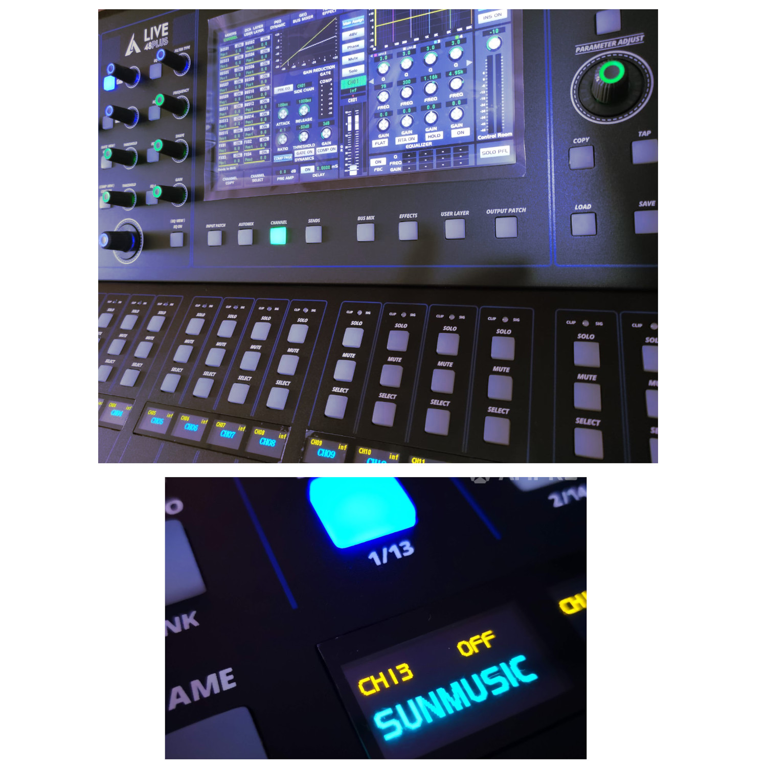 MIXER DIGITAL AUDIOLAB 32 ENTRADAS LIVE 48PLUS - 5