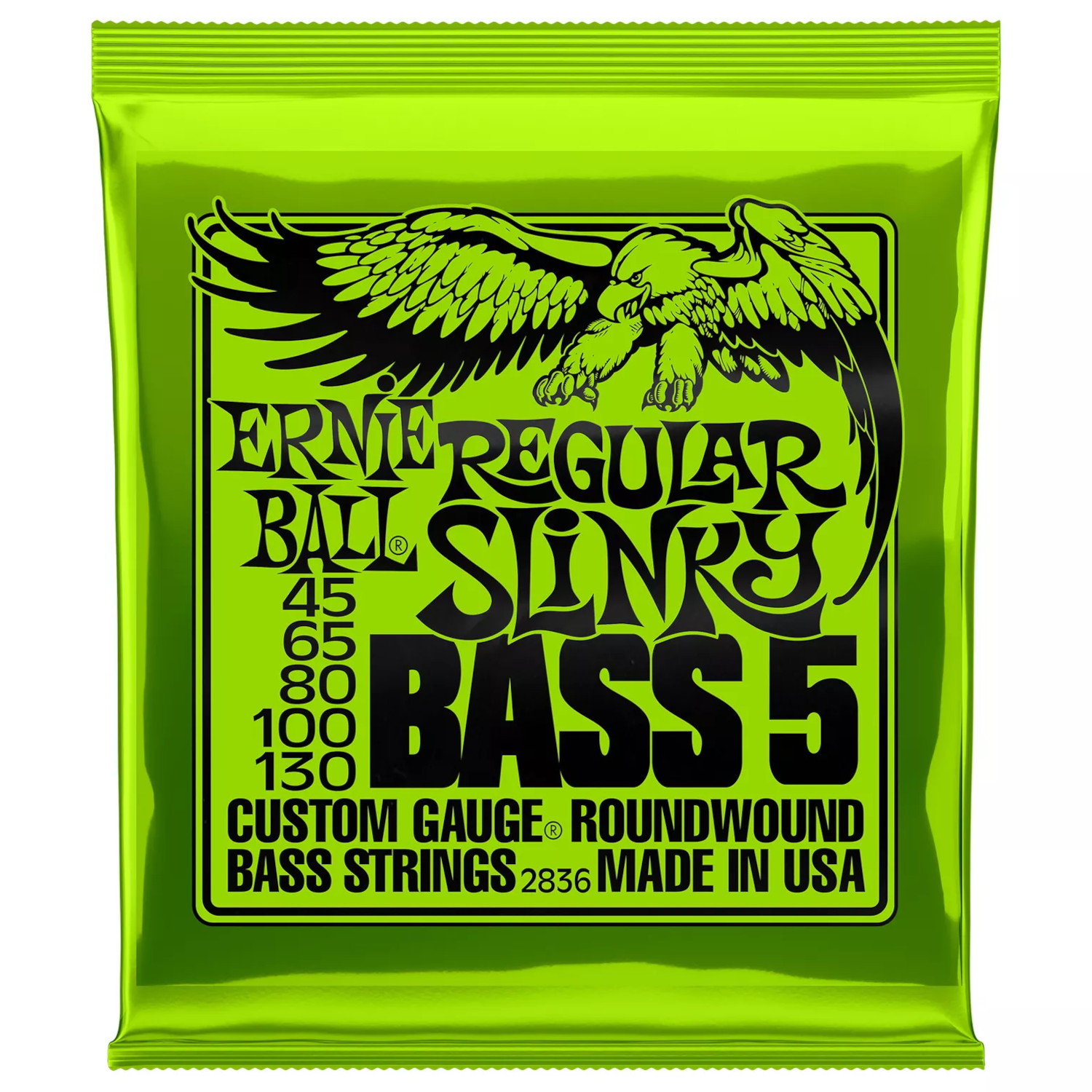 SET ERNIE BALL P02836 5 CUERDAS PARA BAJO SLINKY BASS 5 - 1