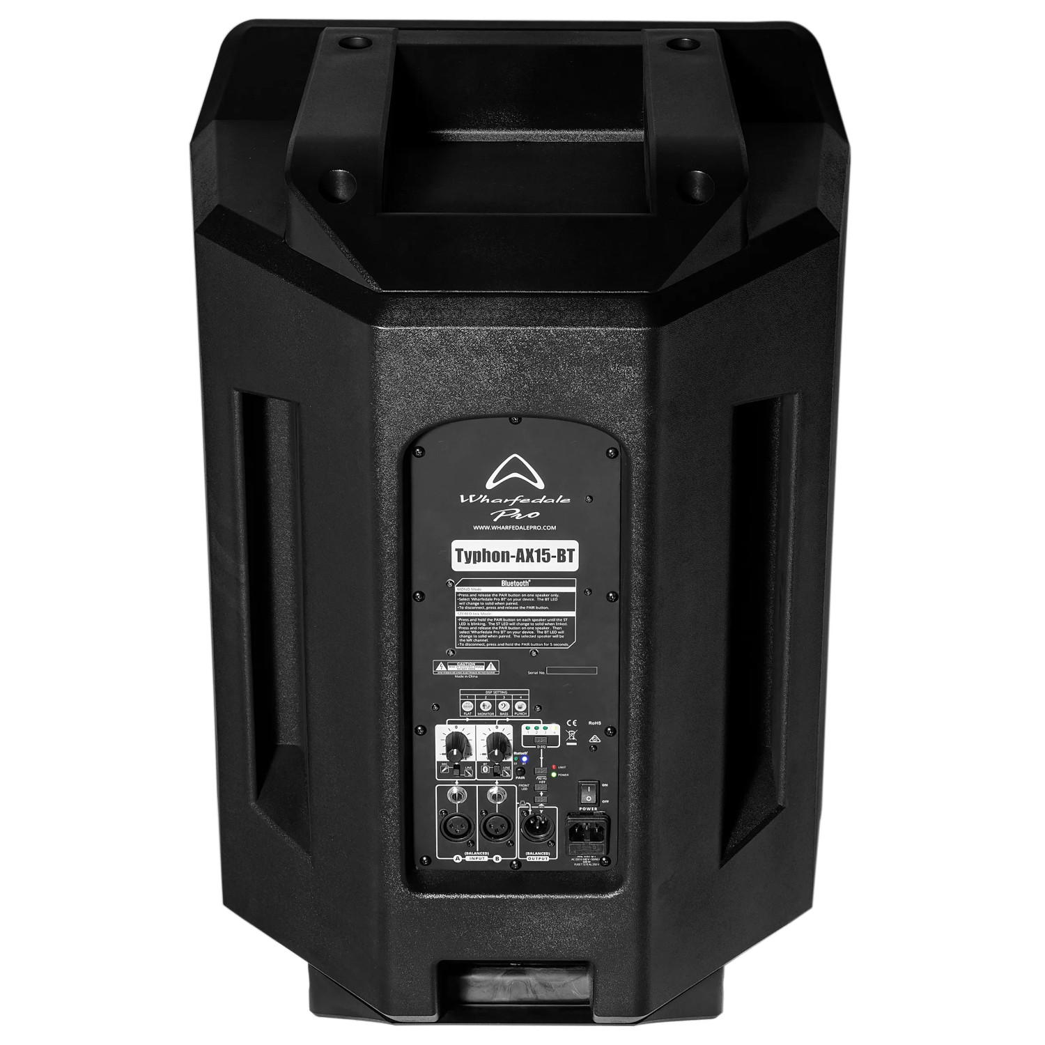 CAJA ACTIVA WHARFEDALE TYPHON AX15-BT - 3