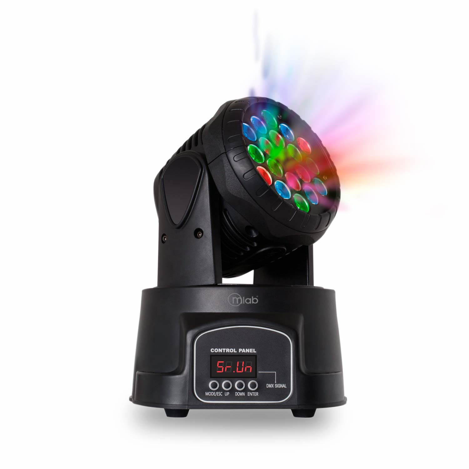 EFECTO LED MOVIL MLAB 08360 WASH MOVING CON CABEZA GIRATORIO WASH MOVING - 2
