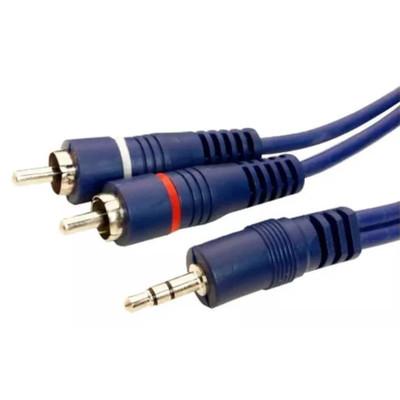 CABLE MINI PLUG STEREO A 2 RCA ALPHA PRO CAA-600 - 2