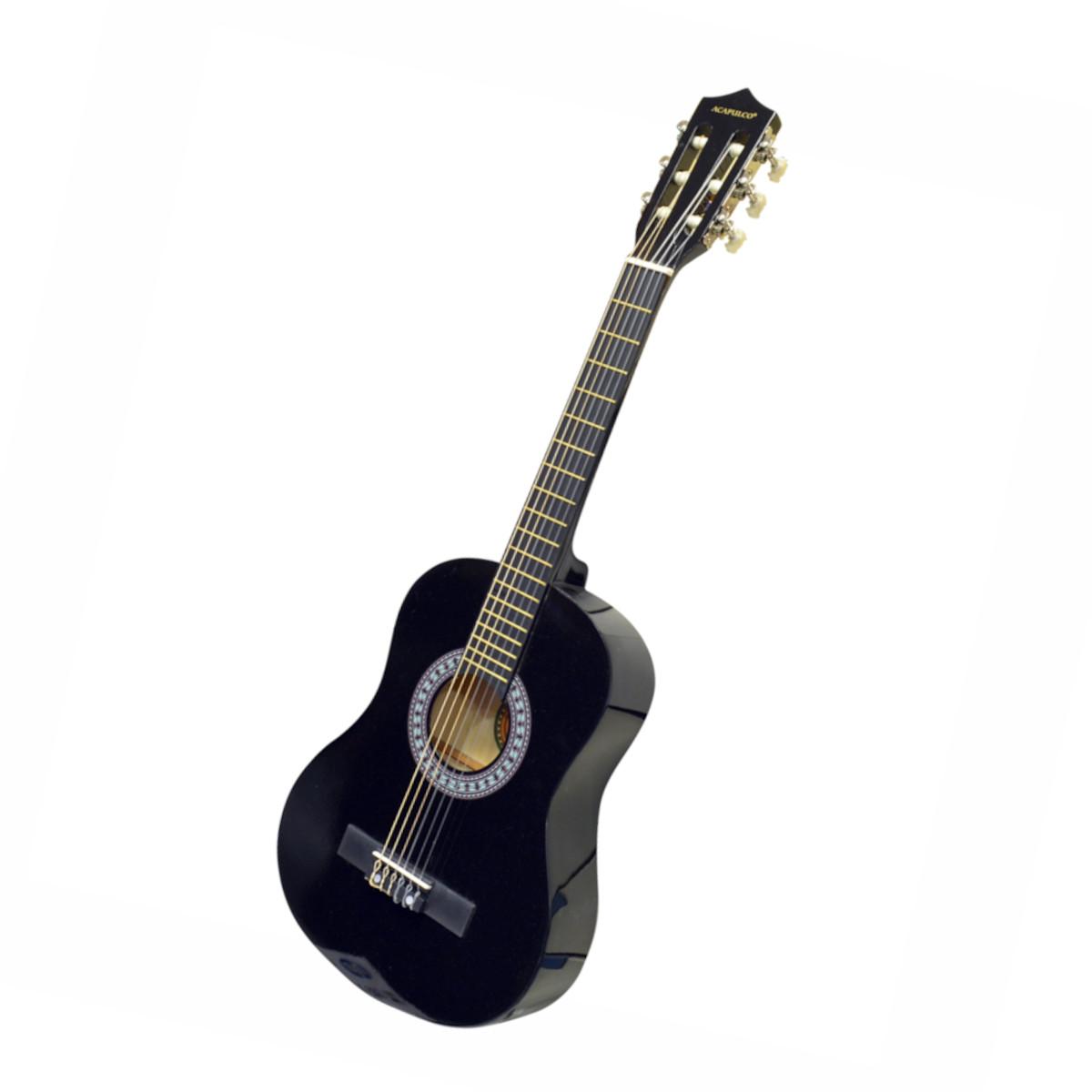 GUITARRA PARA NIÑOS 31' ACAPULCO ML-102/BK BLACK - 1