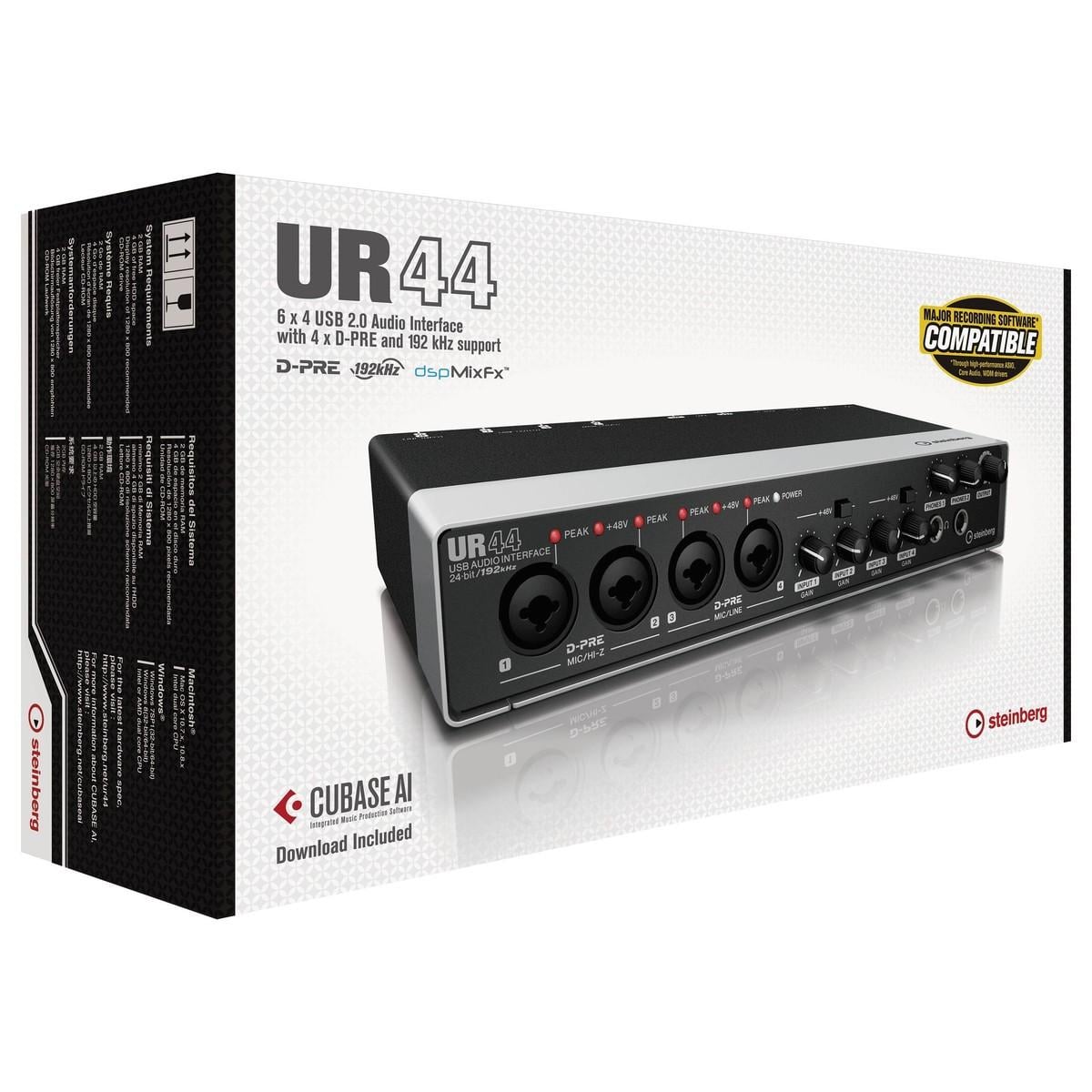 INTERFAZ DE AUDIO STEINBERG UR44 - 4