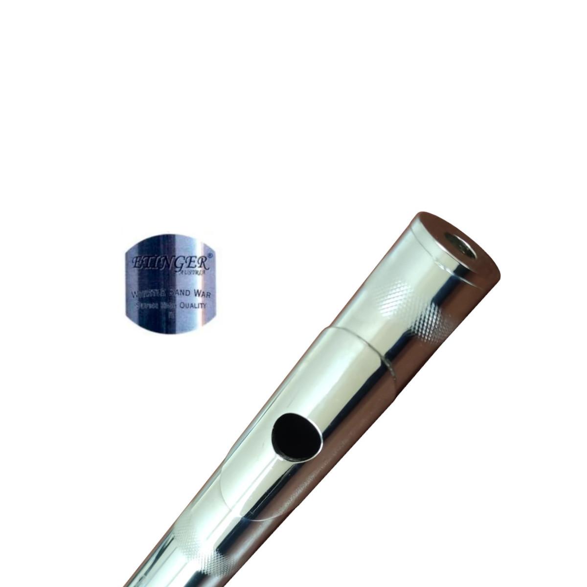 PITO DE BANDA ETINGER MODELO B CROMADO - 3