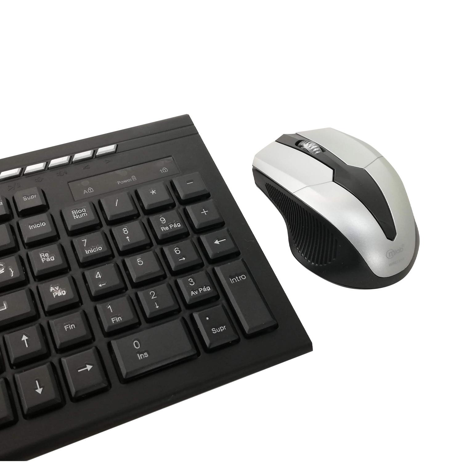 KIT COMBO TECLADO Y MOUSE INALÁMBRICO MLAB SLIM 8500X - 2