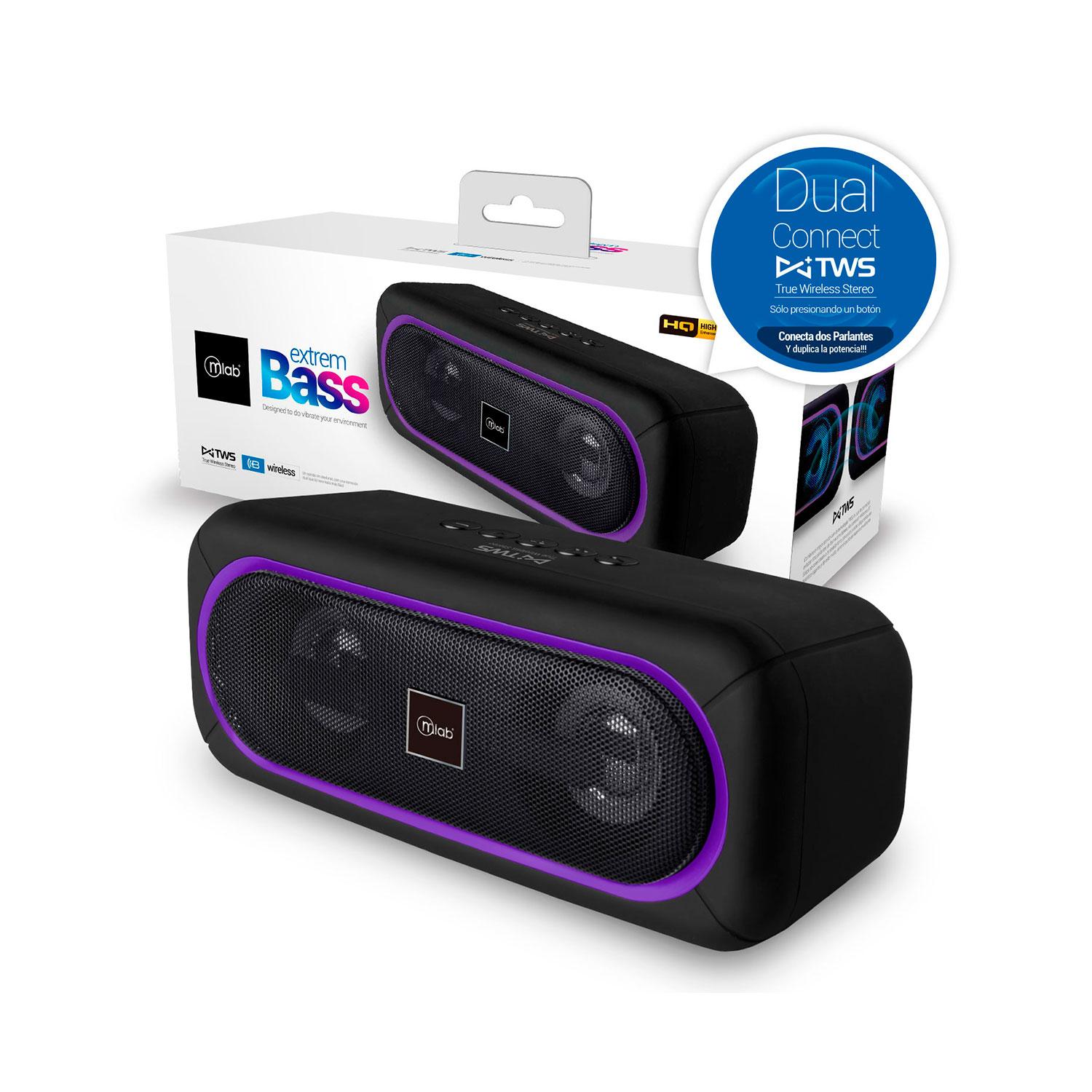PARLANTE BLUETOOTH MLAB EXTREM BASS 8907 - 4