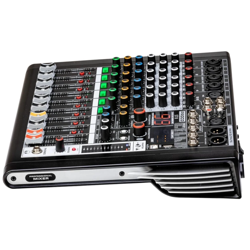 MIXER ANALOGO 8 CANALES PROCO ST8 - 2