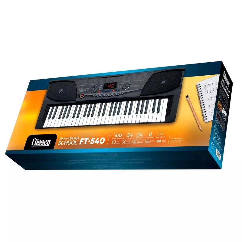 TECLADO MUSICAL 54 TECLAS FUSSEN SCHOOL FT-540 - 2