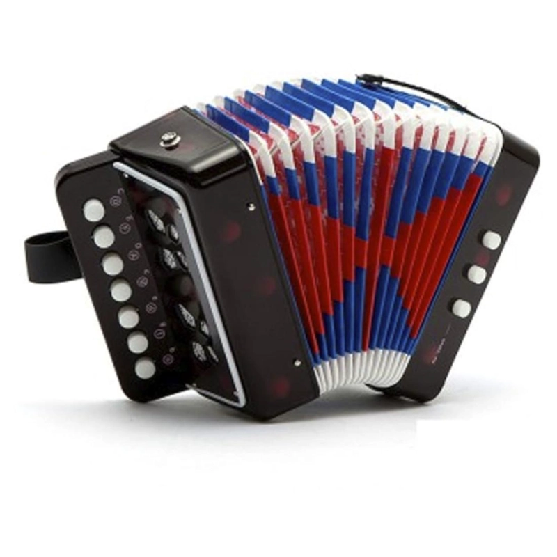 ACORDEON PARA NIÑO NUTECH 7 NOTAS NEGRO - 1