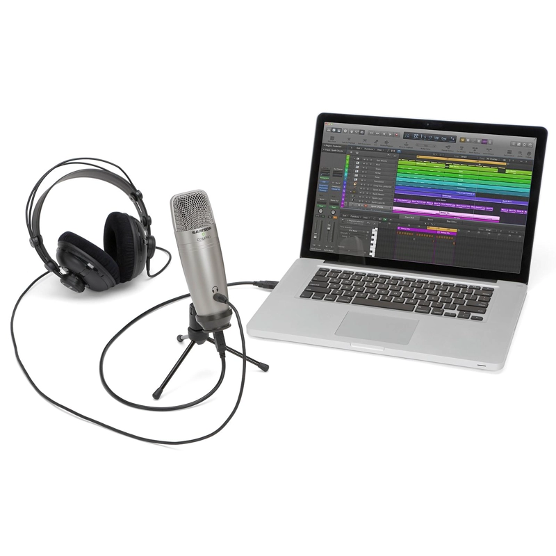 MICROFONO CONDENSADOR USB SAMSON C01U PRO - 4
