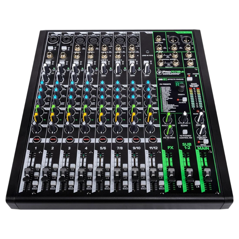MIXER ANALOGO 12 CANALES MACKIE PROFX12 V3 - 3