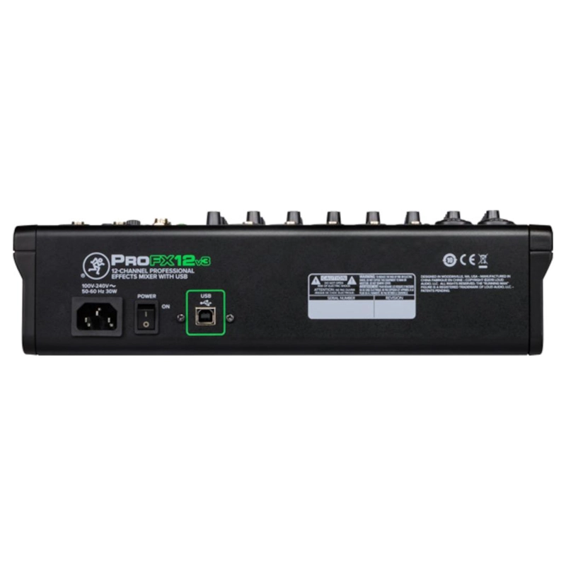 MIXER ANALOGO 12 CANALES MACKIE PROFX12 V3 - 6