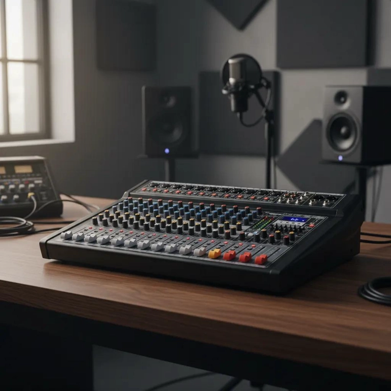 MIXER AMPLIFICADO 12 CANALES ONAX PRO XP12 - 5