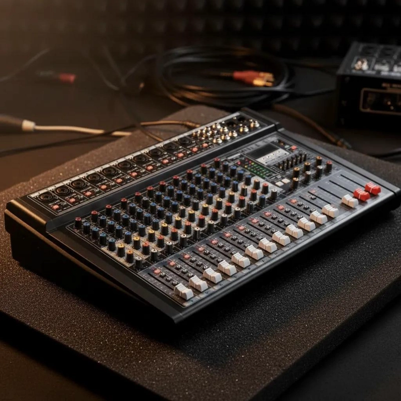MIXER AMPLIFICADO 12 CANALES ONAX PRO XP12 - 6
