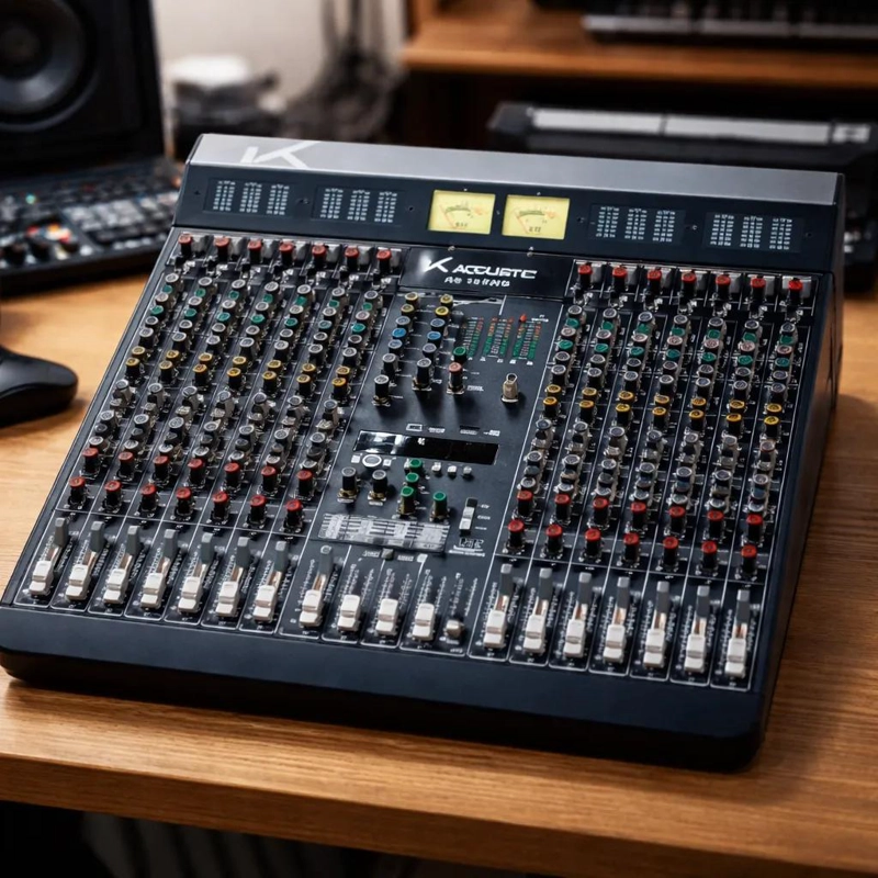 MIXER ANALOGO CON INTERFAZ K-ACOUSTIC KC 16 PRO - 4