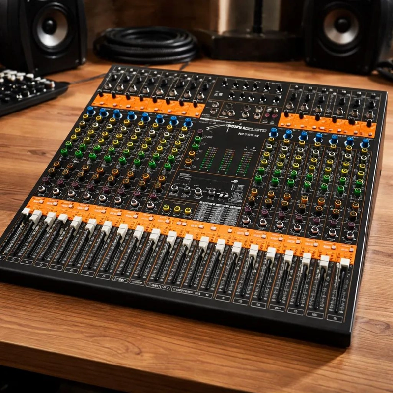 MIXER ANALOGO 16 CANALES K-ACOUSTIC KE PRO16 - 5