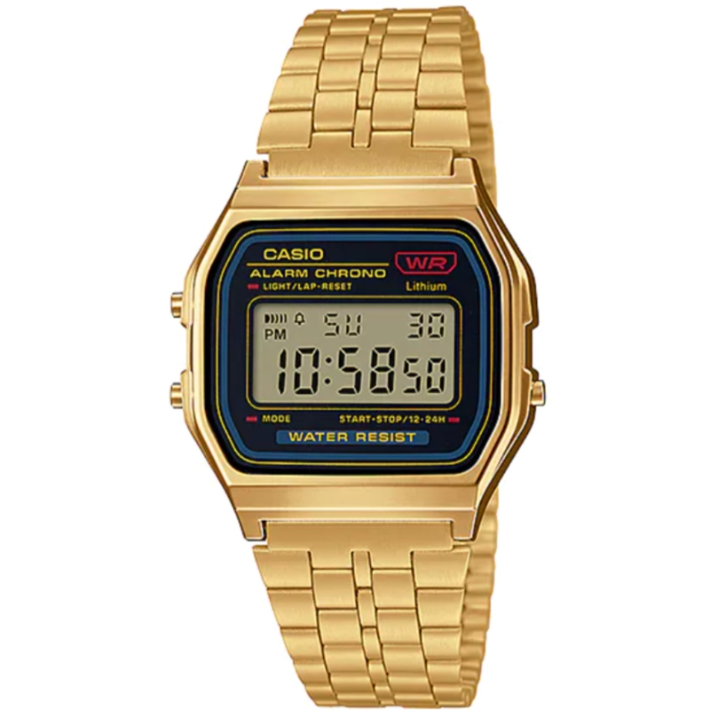 RELOJ CASIO VINTAGE A-159WGEA-1 UNISEX - DIGITAL - 1