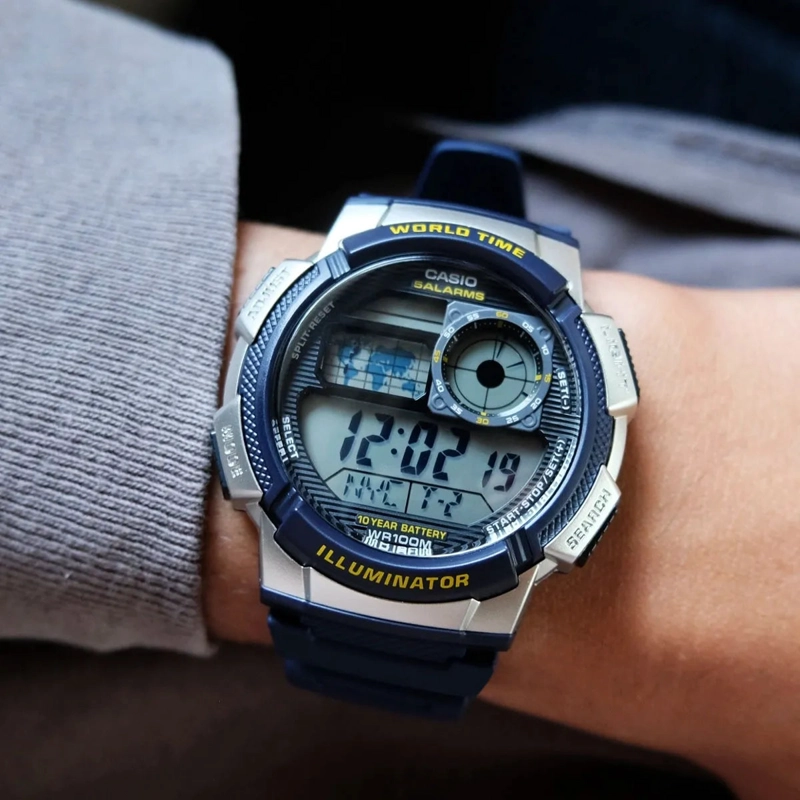 RELOJ CASIO AE-1000W-2AV HOMBRE - DIGITAL - 3