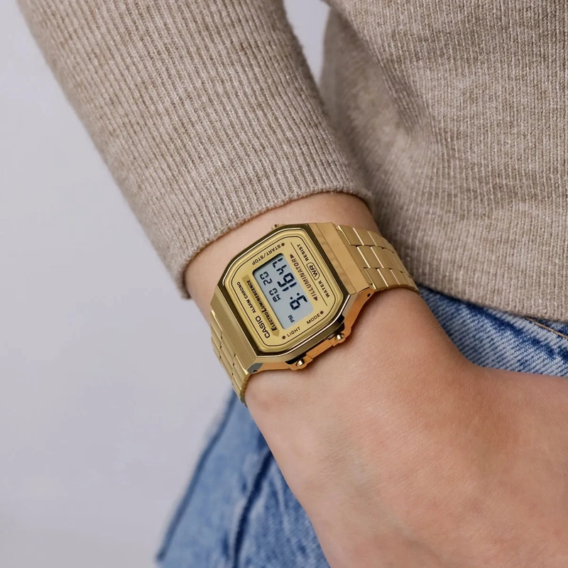 RELOJ CASIO VINTAGE A-168WG-9 UNISEX - DIGITAL - 2