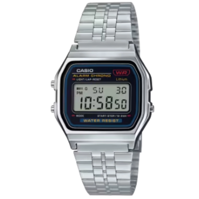 RELOJ CASIO VINTAGE A-159WA-1 UNISEX - DIGITAL - 1