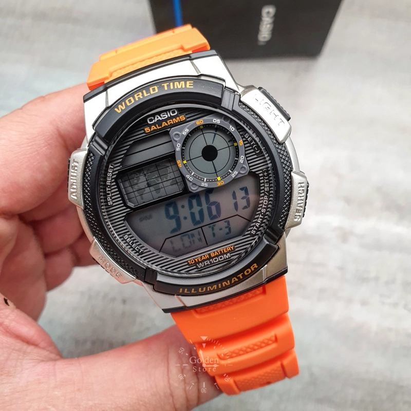 RELOJ CASIO AE-1000W-4BV HOMBRE - DIGITAL - 3