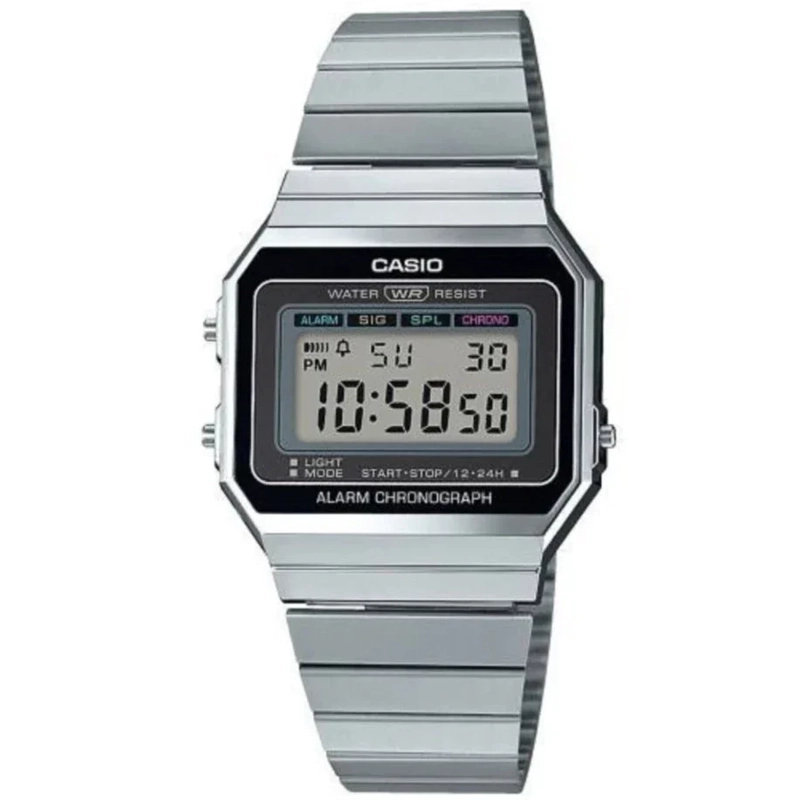 RELOJ CASIO VINTAGE A-700W-1A UNISEX - DIGITAL - 1